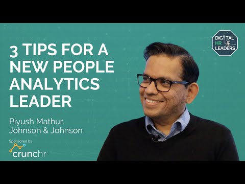 3 TIPS FOR A NEW PEOPLE ANALYTICS LEADER