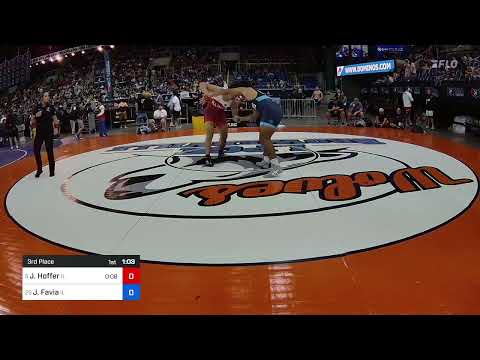 2024 16U USMC MFS National Champions: Josh Hoffer vs Joseph Favia: 215 Lbs 3rd Place Bout