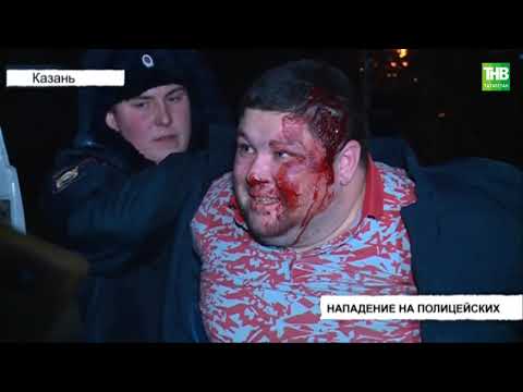 В Казани полицейские ночью задержали 11 человек на улице Братьев Касимовых