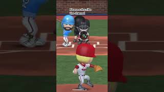 His head hit by ball and he becomes timid #baseball #hardball