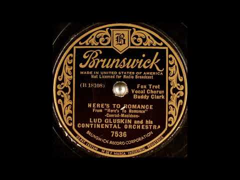 Lud Gluskin & his Continental Orchestra - Here's to Romance (1935)