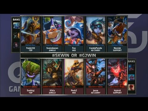 SK vs G2 Game 1 Highlights - SK GAMING vs GAMERS2 - EU LCS SPRING PROMOTION 2015