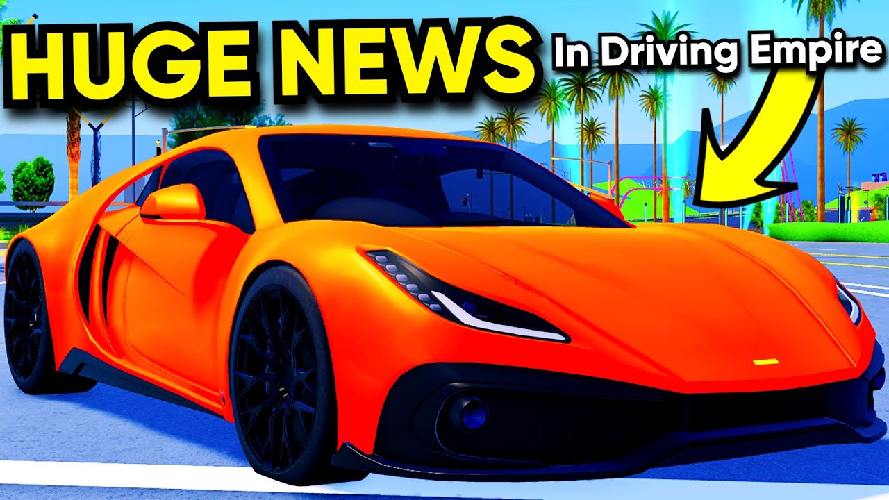 HUGE NEWS FOR DRIVING EMPIRE!