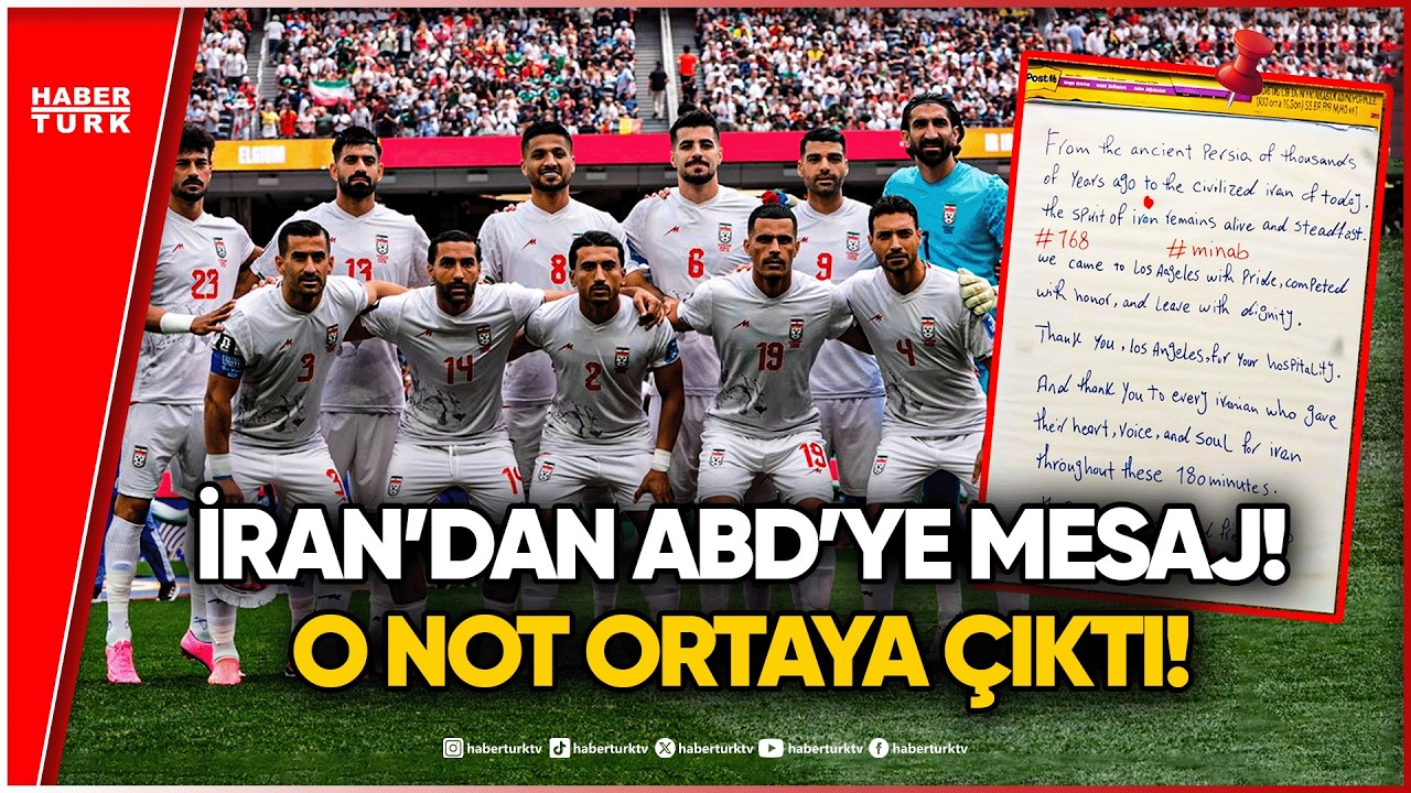 İran Milli Takımı Belçika Maçı Sonrası Not Bıraktı