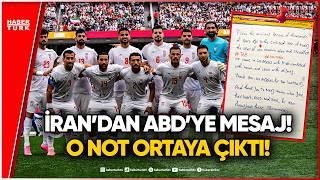 İran Milli Takımı Belçika Maçı Sonrası Not Bıraktı