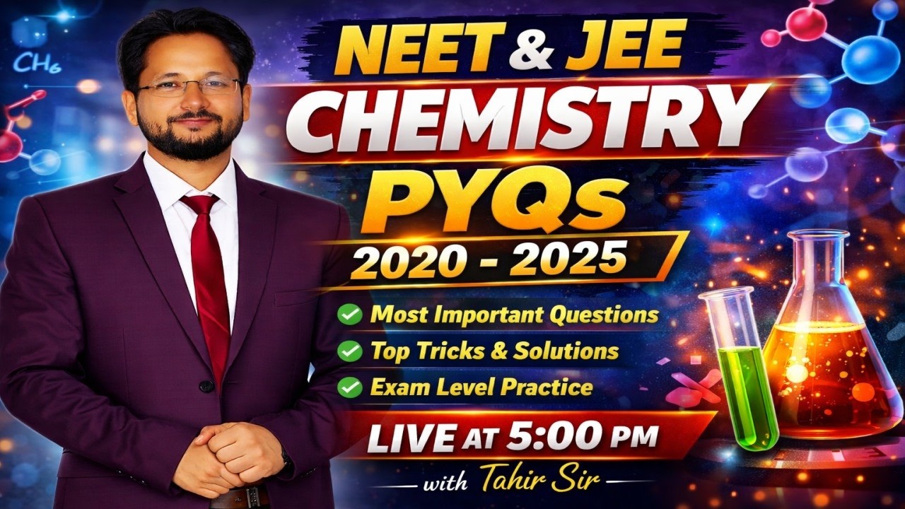 NEET & JEE Chemistry PYQs 2020–2025 | Most Important Questions + Tricks 🔥