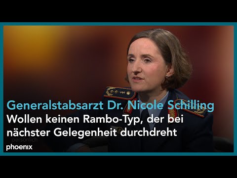 phoenix persönlich: Generalstabsarzt Dr. Nicole Schilling zu Gast bei Jörg Thadeusz
