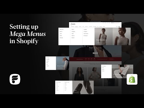 How to set up mega menus in your Shopify theme