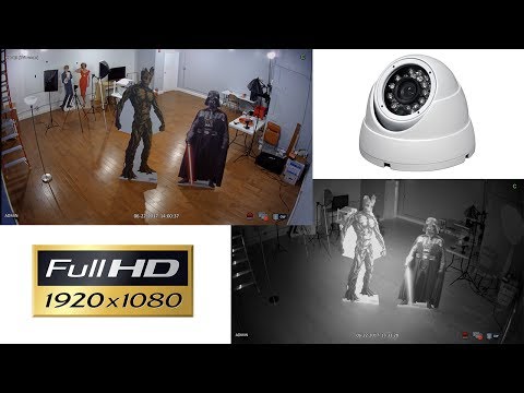 Hd dome security camera infrared video surveillance