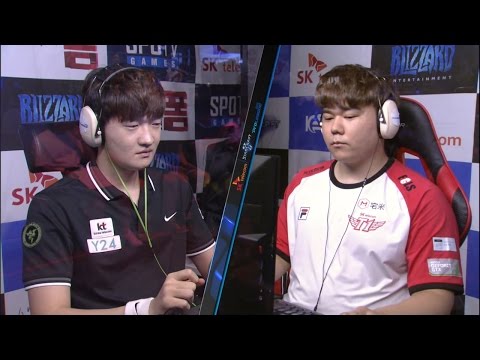 [SPL2016] Stats(kt) vs MyuNgSiK(SKT) Set1 -EsportsTV, Starcraft 2
