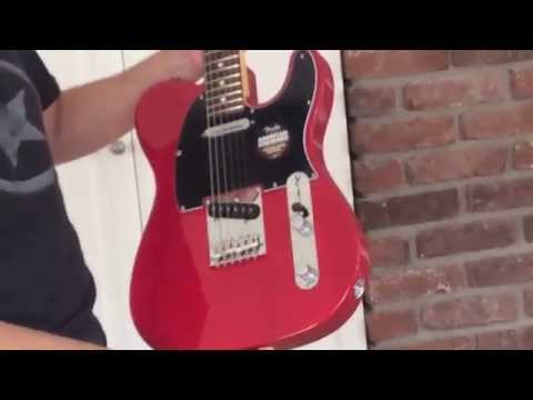 Unboxing Fender American Telecaster Crimson Red