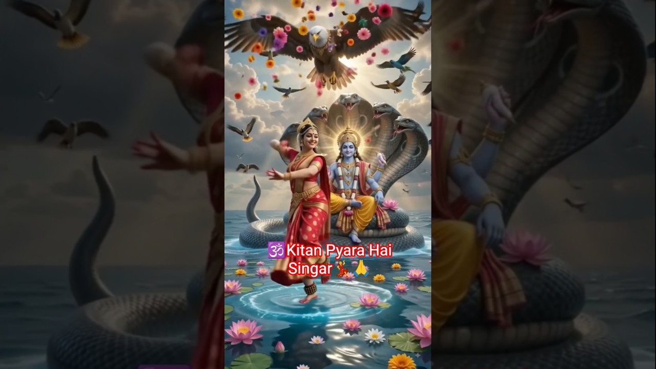 🕉Kitna Pyara Hai Singar💃🙏 #sorts #Bhakti #sort #sortfeed #laxmimata