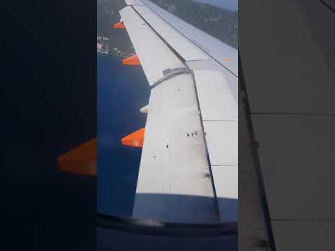 Flying into Corfu Airport