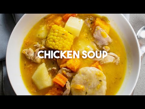 CHICKEN SOUP | Delicious Caribbean chicken soup