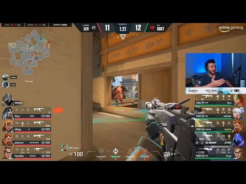 craziest round i’ve ever seen | XSET vs LEVIATÁN