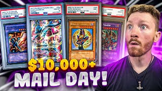 INSANE Yugioh and Pokemon $10,000 Mail Day Opening! Absolute Grails Acquired for the Collection!