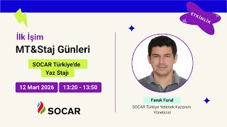 SOCAR Türkiye'de Yaz Stajı | İlk İşim MT&Staj Günleri