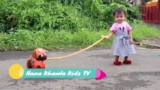 Nursery Rhymes - Lala walks with paw patrol toys-M