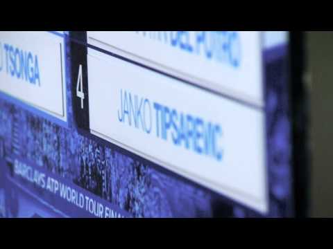 Barclays ATP World Tour Finals 2012 Draw Feature