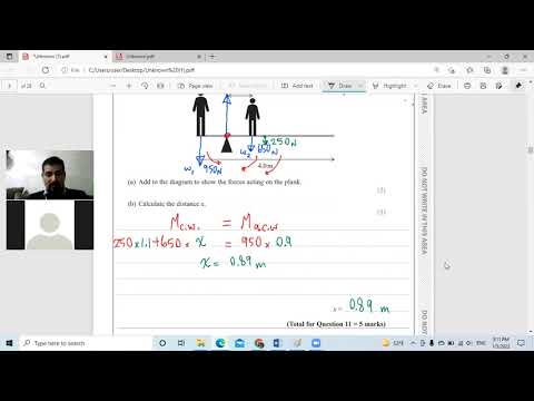AS Edexcel Physics answering & explaining Unit 1 Jan 2021 by: Dr. Ahmad Al Faris
