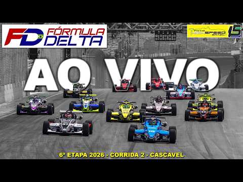 🔴 FÓRMULA DELTA | Corrida 2 | 6ª Etapa 2026 | Cascavel (PR) | Ao Vivo
