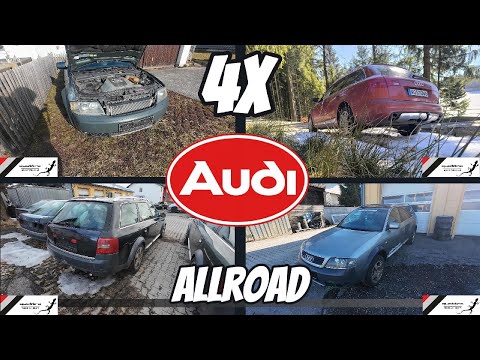 What's going on now? 4x Audi A6 Allroad! What do we do with them? #audi #car #quattro #automobile...