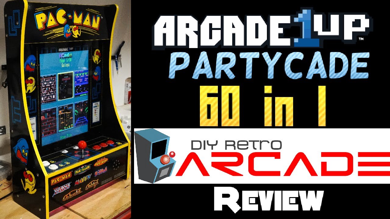 Arcade 1up PartyCade Mod / Diy Retro Review