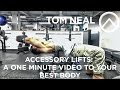 Accessory Lifts: A One Minute Video to Your Best Body