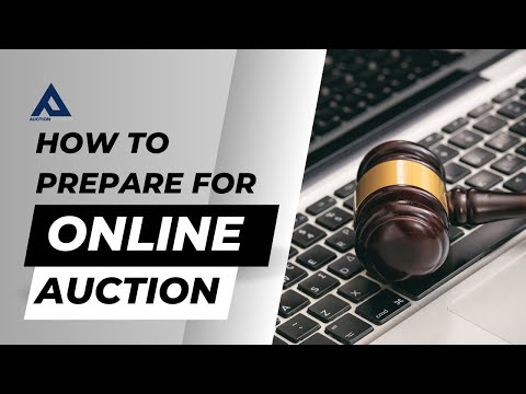 How to prepare for an online auction