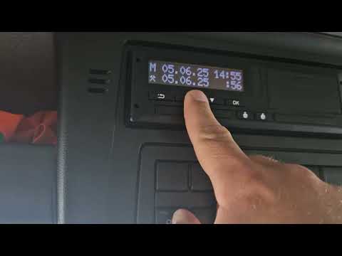 Nachtrag ARBEITSZEIT + RUHEZEIT beim digitalen Kontrollgerät