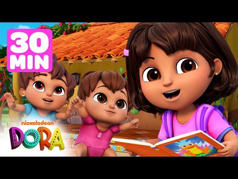 Dora's Baby Adventures! #2 👶 30 Minutes | Dora & Friends