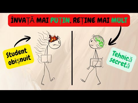 Cum să înveți eficient și să NU mai uiți nimic | Metode simple ca să reții pe termen lung
