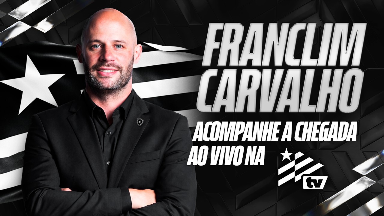 AO VIVO | Acompanhe a chegada de Franclim Carvalho ao Rio para assumir o Botafogo