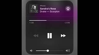 Drake - Sandra’s Rose (Scorpion Album)