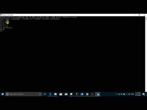 Python Tutorials Python Multiple Assignments Swapping Punjabi