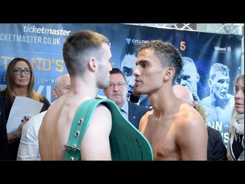 PRIDE OF SCOTLAND! - JOSH TAYLOR v WINSTON CAMPOS - OFFICIAL WEIGH IN & HEAD TO HEAD