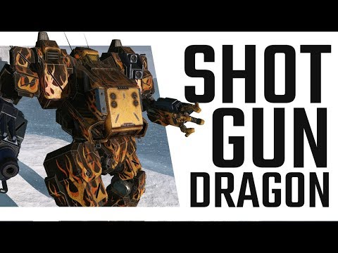 The Shotgun Dragon! LB 10-X and Laservomit DRG-1C - Mechwarrior Online The Daily Dose #456
