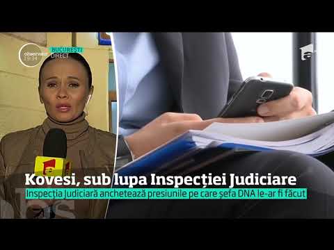 Laura Kovesi, sub lupa Inspecției Judiciare