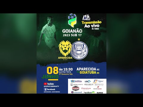 Aparecida EC x Goiatuba EC| 6ª Rodada| Campeonato Goiano Sub 17 da 2ª Divisão