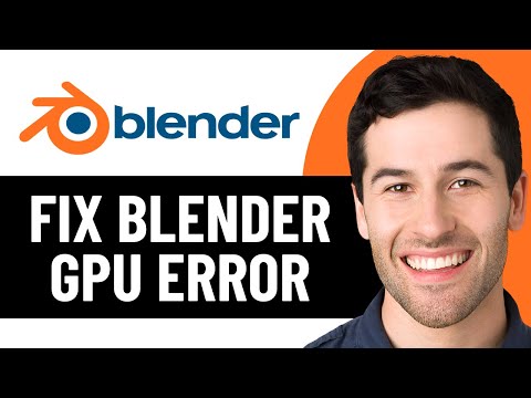 FIX BLENDER UNSUPPORTED GRAPHICS CARD OR DRIVER OPENGL 4.3  (EASY FIX 2026)