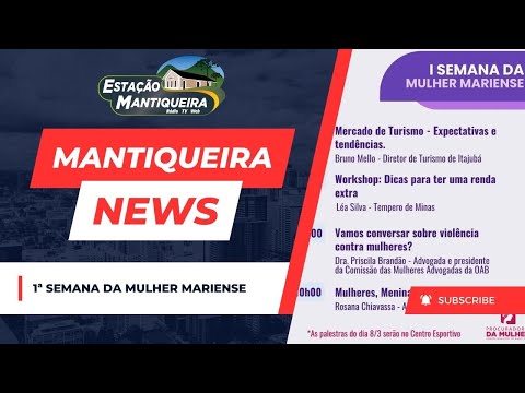 Mantiqueira News  - 1ª Semana da Mulher Mariense