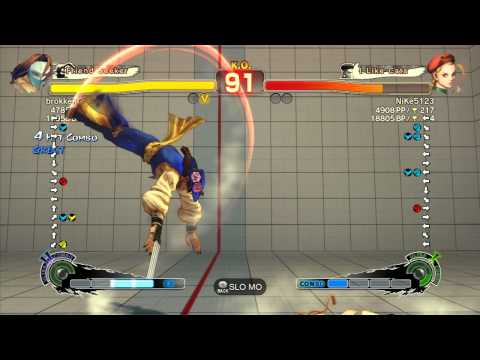 SSF4 AE 2012: brokkenG (Claw) vs NiKe5123 (Cammy) - Xbox Live Ranked Matches