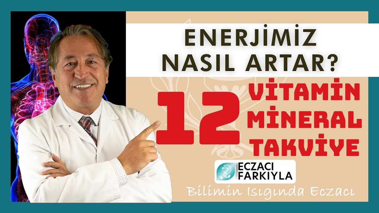 Enerjiyi Artıran 12 Vitamin, Mineral ve Takviye