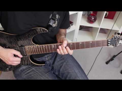 Lead Guitar Lesson on Pentatonic Scale - Easy A Minor Pentatonic Sequence