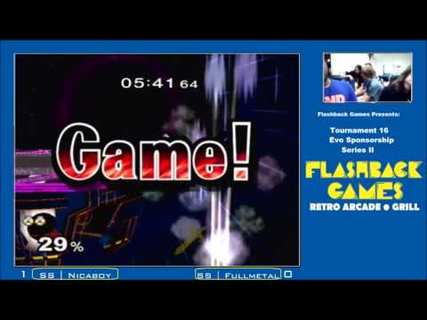 Flashback Games Presents: T16 NicaBoy (Sheik) Vs. FullMetal (Marth) Losers Quarters