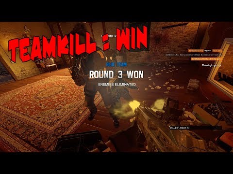The 4-4 Overtime Match Point Teamkill - Rainbow Six Siege Funny Moments