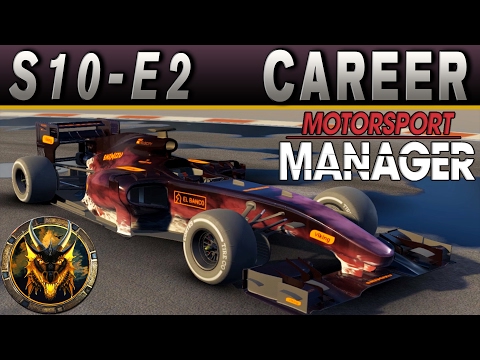 Motorsport Manager PC Career Mode S10E2 - THREE TIMES A CHARM!