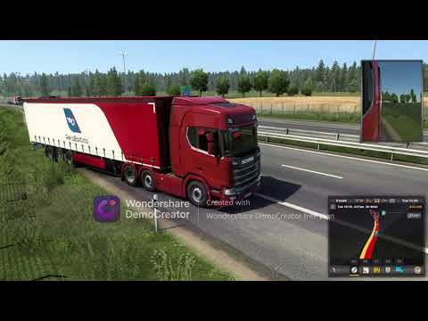 Driving Scania R 480 in a Beautiful City....Euro Truck Simulator 2....Rijuan SMR..