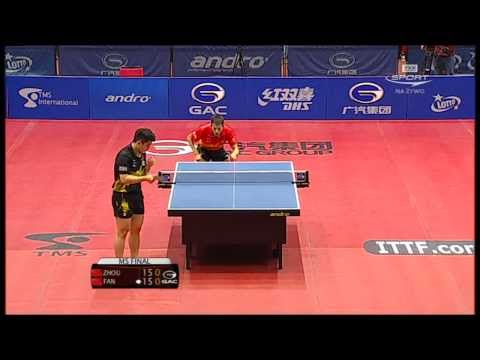 2013 Polish Open (Ms-Final) FAN Zhendong - ZHOU Yu [HD] [Full Match]