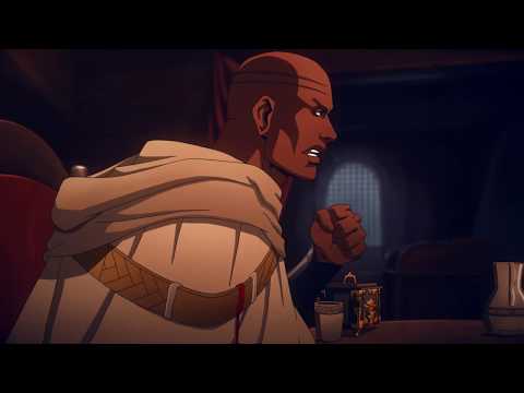 Isaac and captain talk about fate of humanity (Castlevania S3E3)